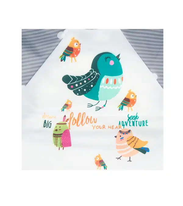 Babero Manga Larga 0-6m - Imagen 3