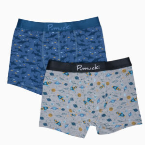 Set de Bóxer Estampado Tiburón